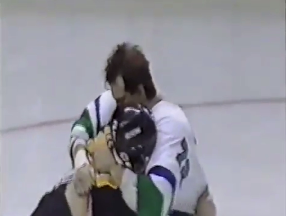 hockeyfights on X: Dave Semenko vs Terry Johnson from Hartford Whalers at  Toronto Maple Leafs game on Jan 24, 1987    / X