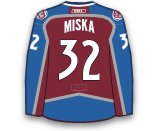 Hunter Miska's Jersey Hunter Miska's Jersey