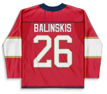 Uvis Balinskis's Jersey