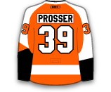 Nate Prosser's Jersey Nate Prosser's Jersey