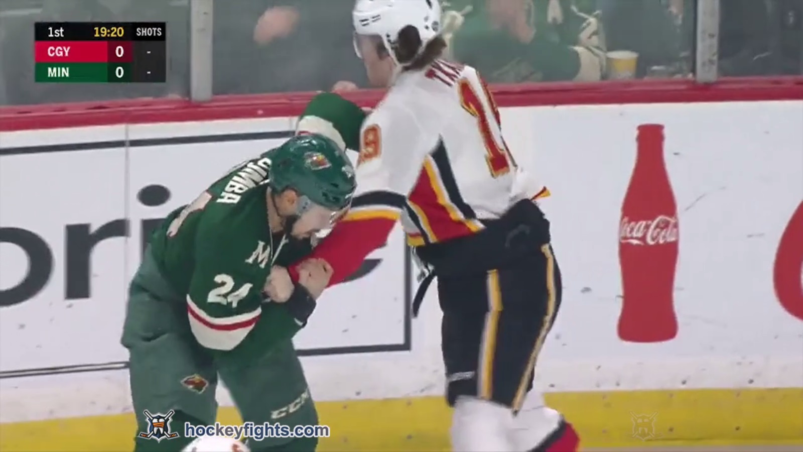 Mathew Dumba vs. Matthew Tkachuk