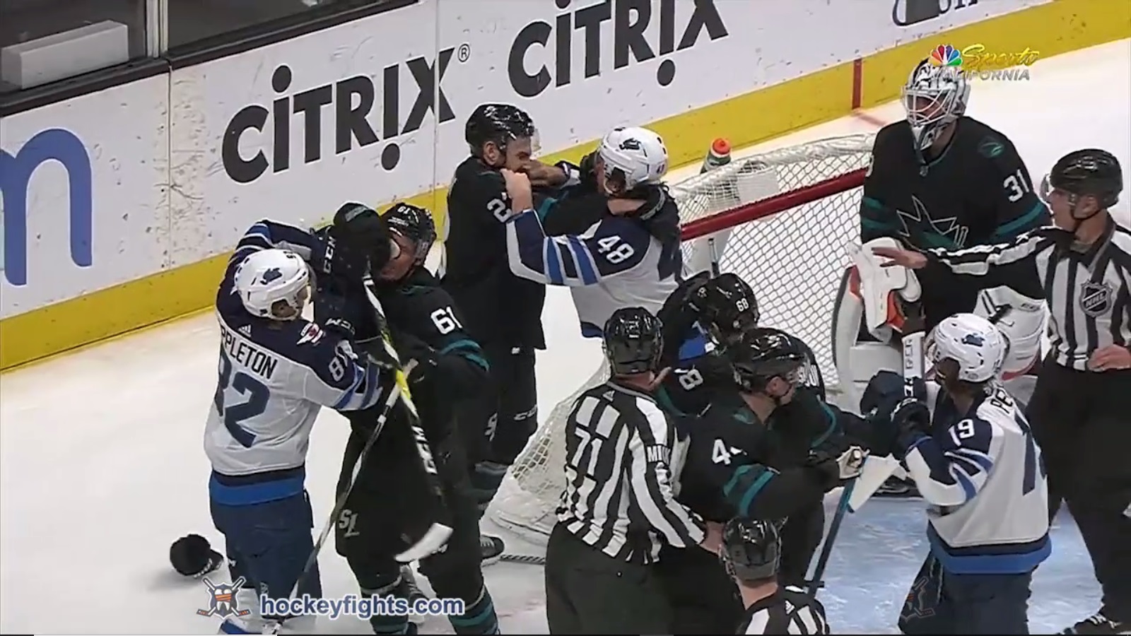 Brendan Lemieux vs Barclay Goodrow