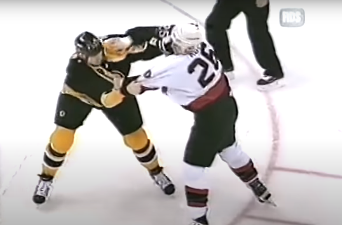 Andre Roy vs. Marty McSorley