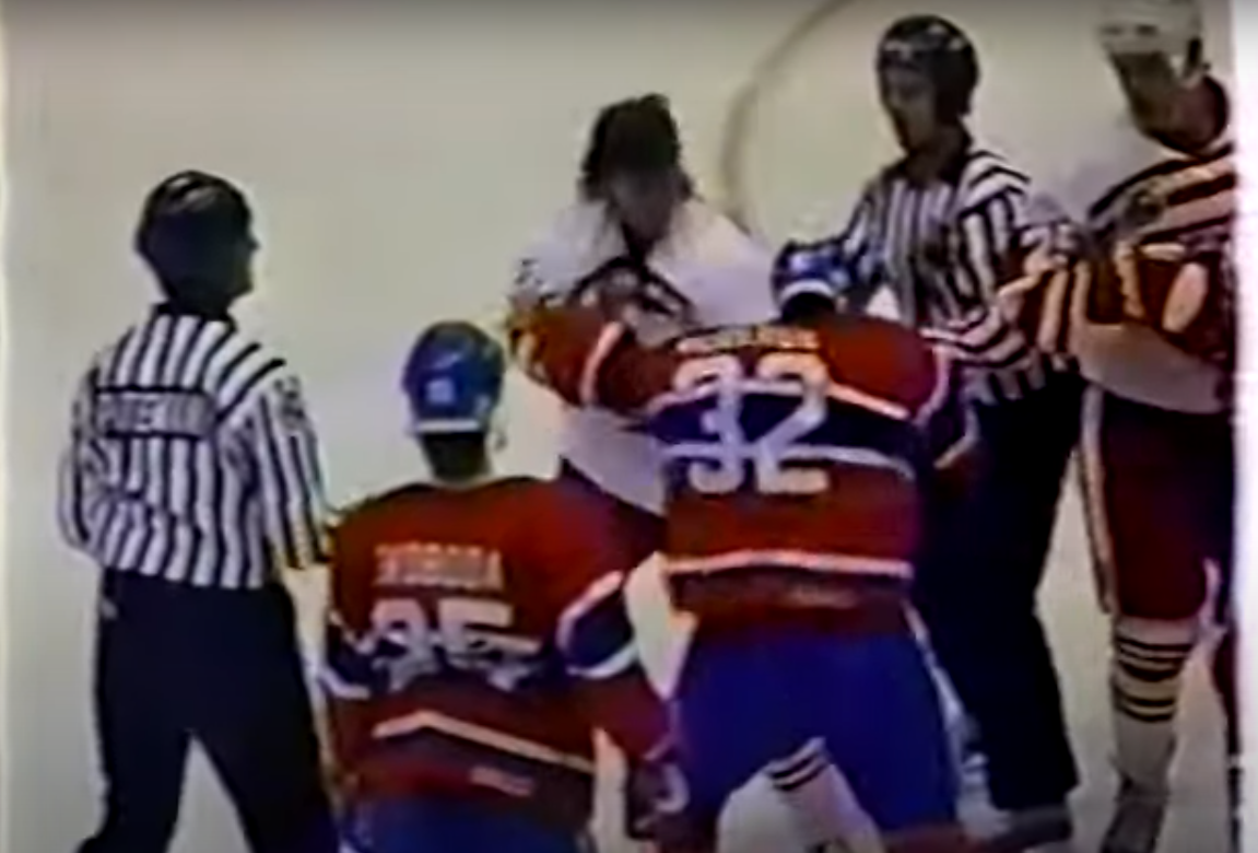 Mario Roberge vs Bob Probert