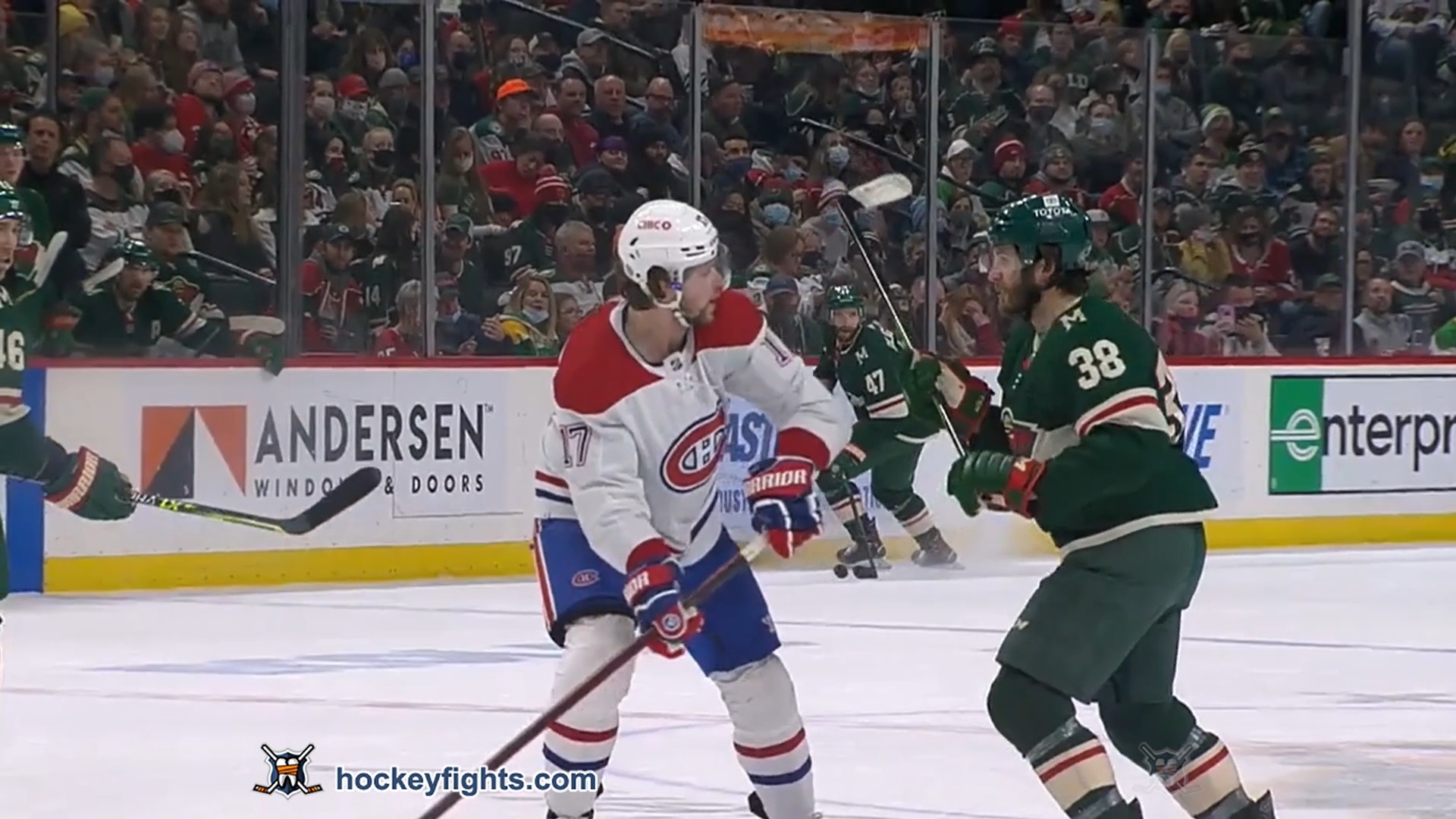 Ryan Hartman vs. Josh Anderson
