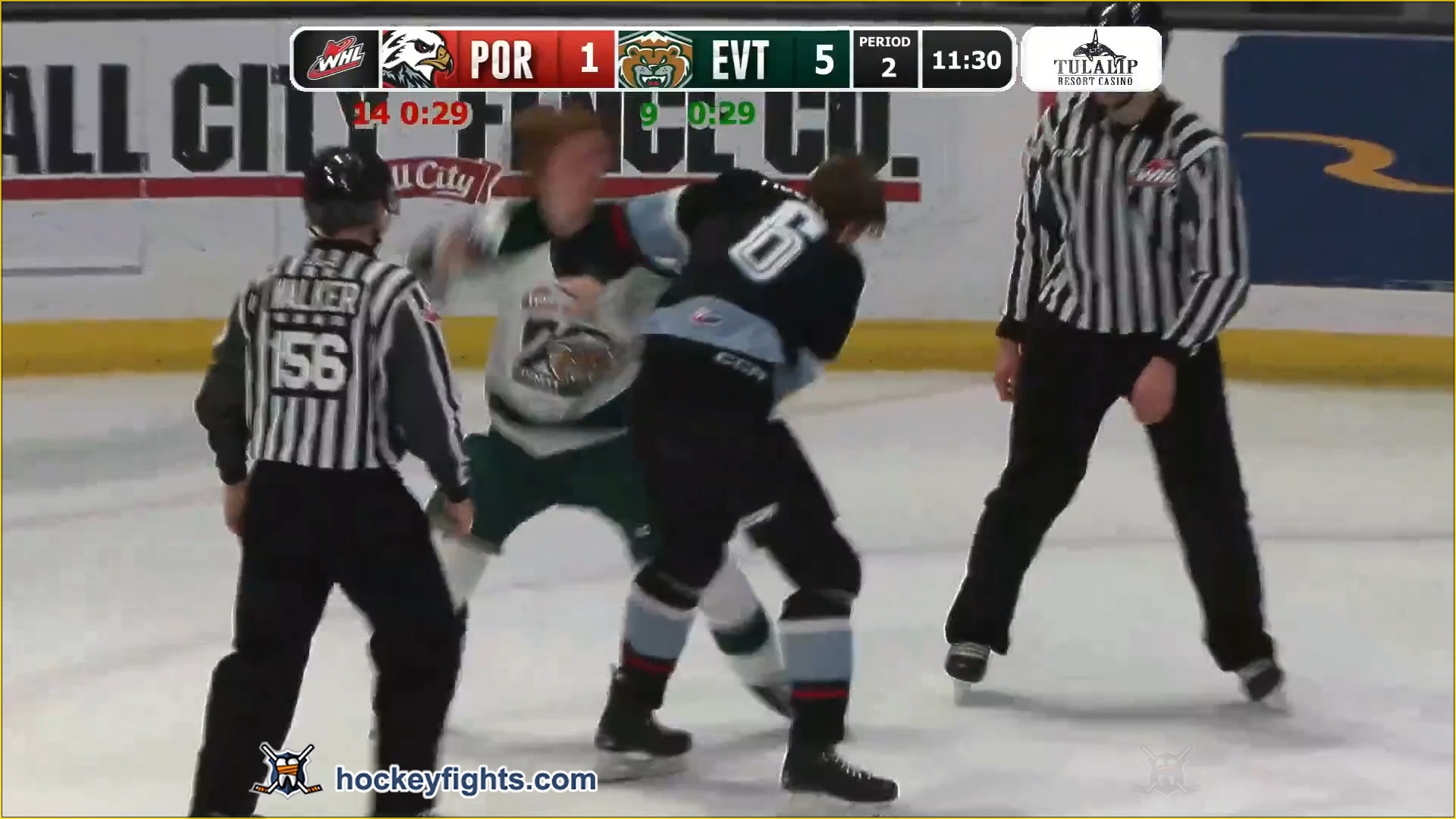 Aidan Sutter vs. Ryan McCleary