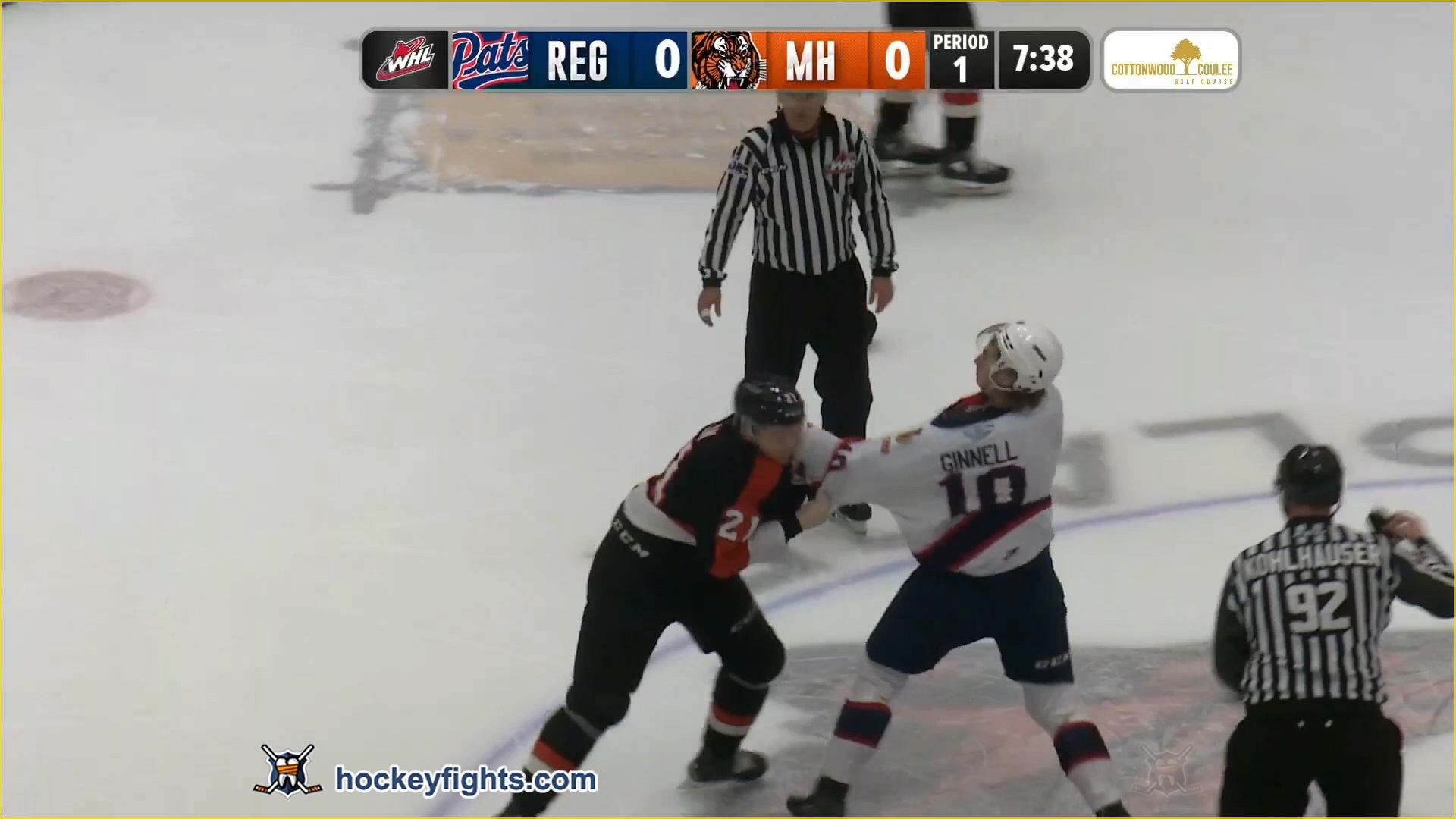 Dallon Melin vs. Riley Ginnell